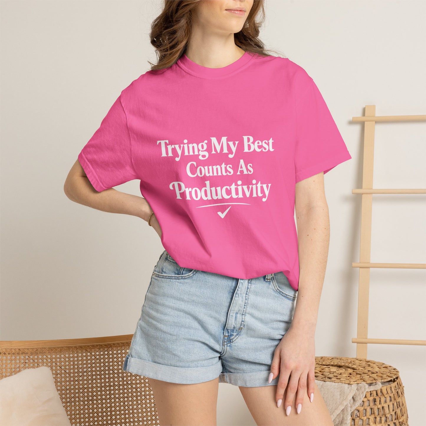 Trying My Best Counts As Productivity T-Shirt