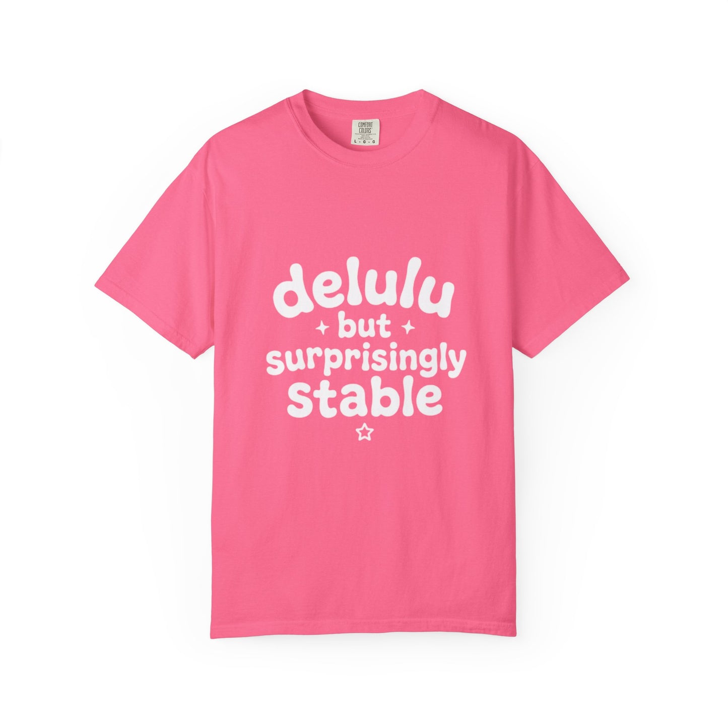 T-Shirt  -Delulu But Surprisingly Stable Graphic