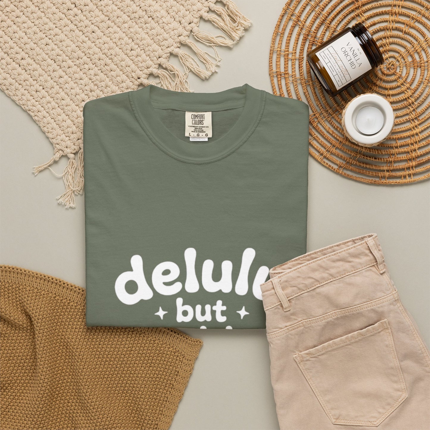 T-Shirt  -Delulu But Surprisingly Stable Graphic