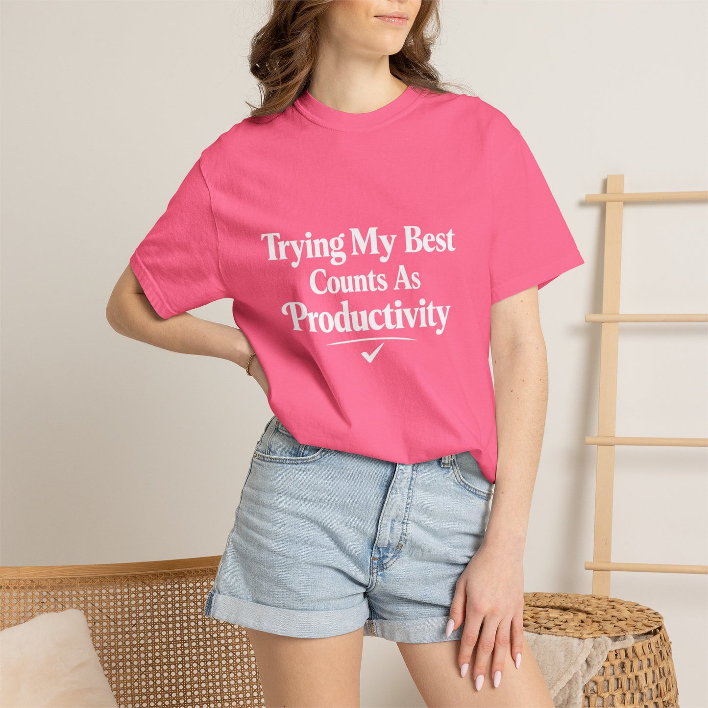 Trying My Best Counts As Productivity T-Shirt
