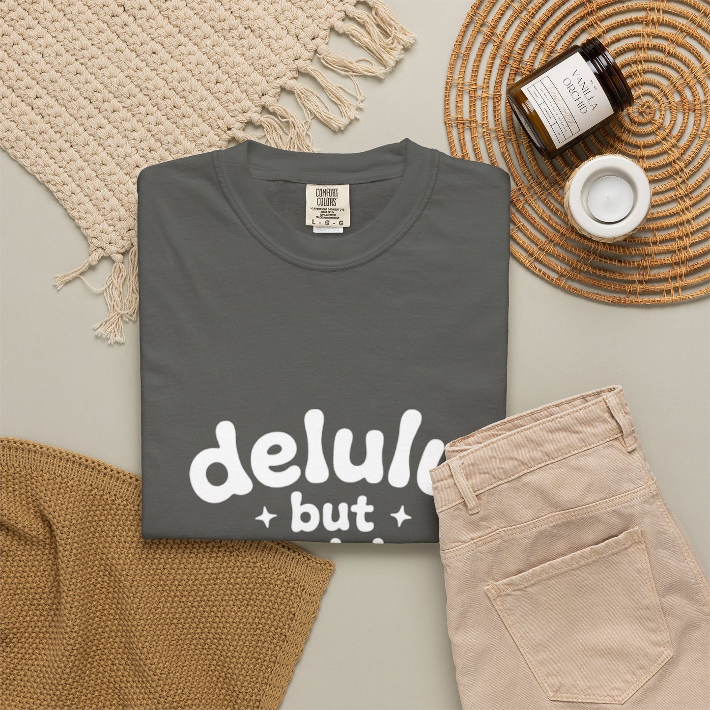 T-Shirt  -Delulu But Surprisingly Stable Graphic