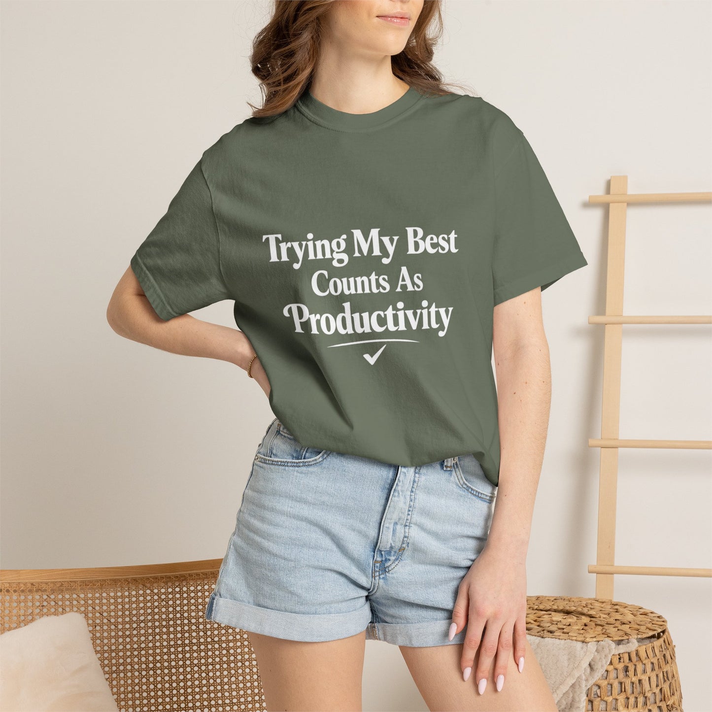 Trying My Best Counts As Productivity T-Shirt