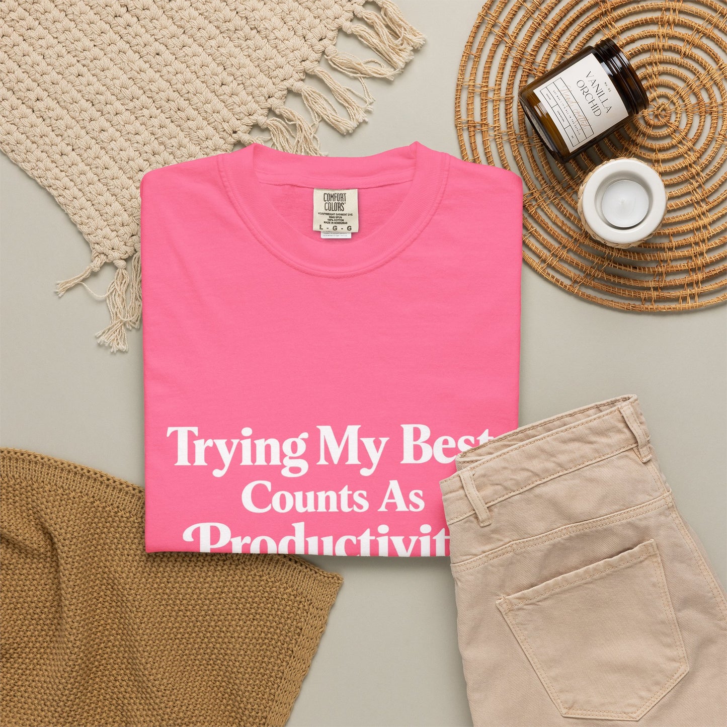 Trying My Best Counts As Productivity T-Shirt