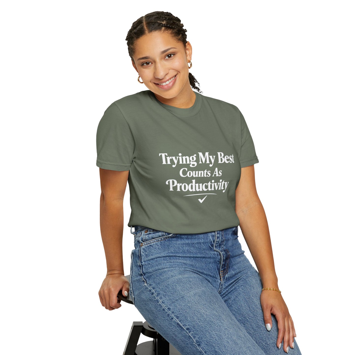 Trying My Best Counts As Productivity T-Shirt