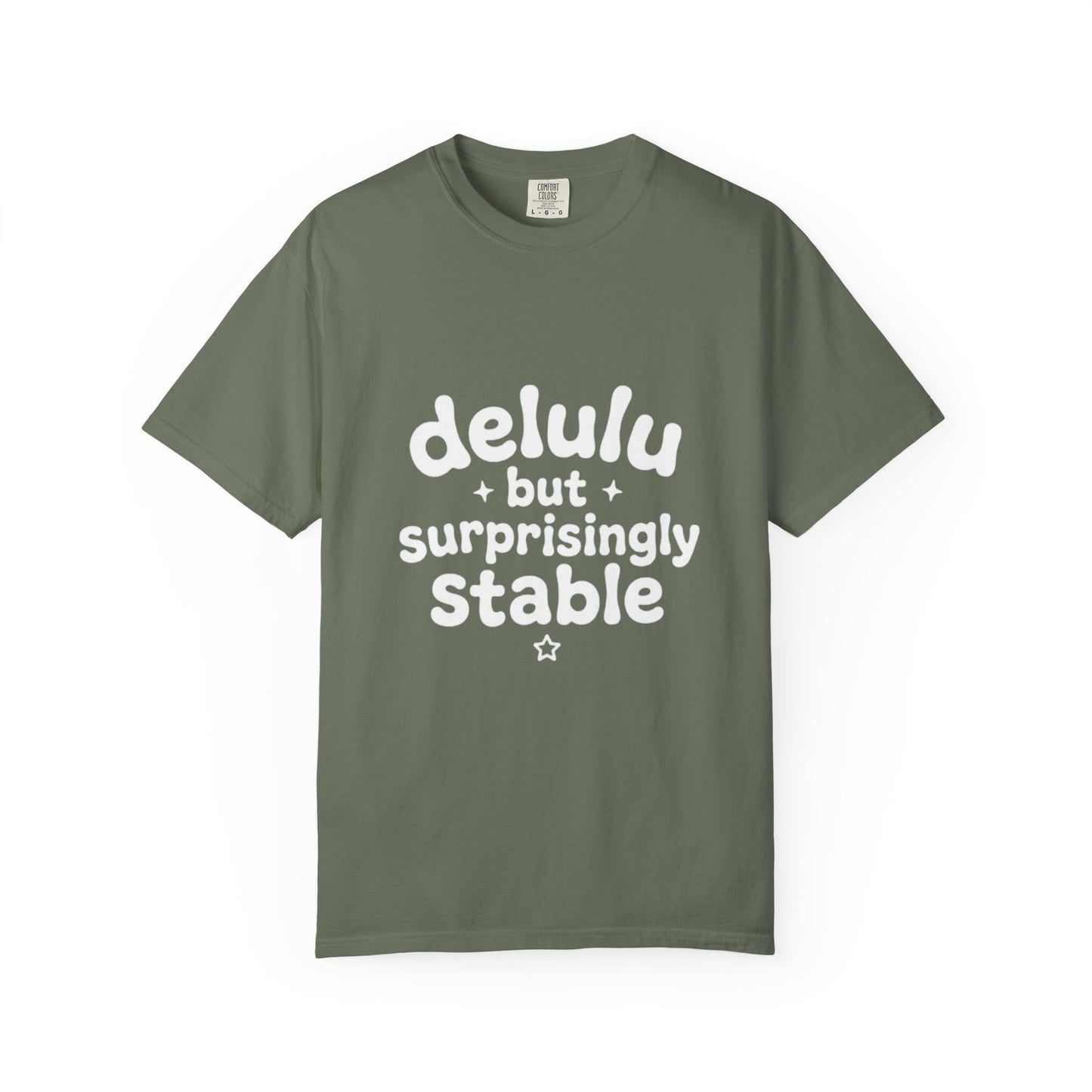 T-Shirt  -Delulu But Surprisingly Stable Graphic