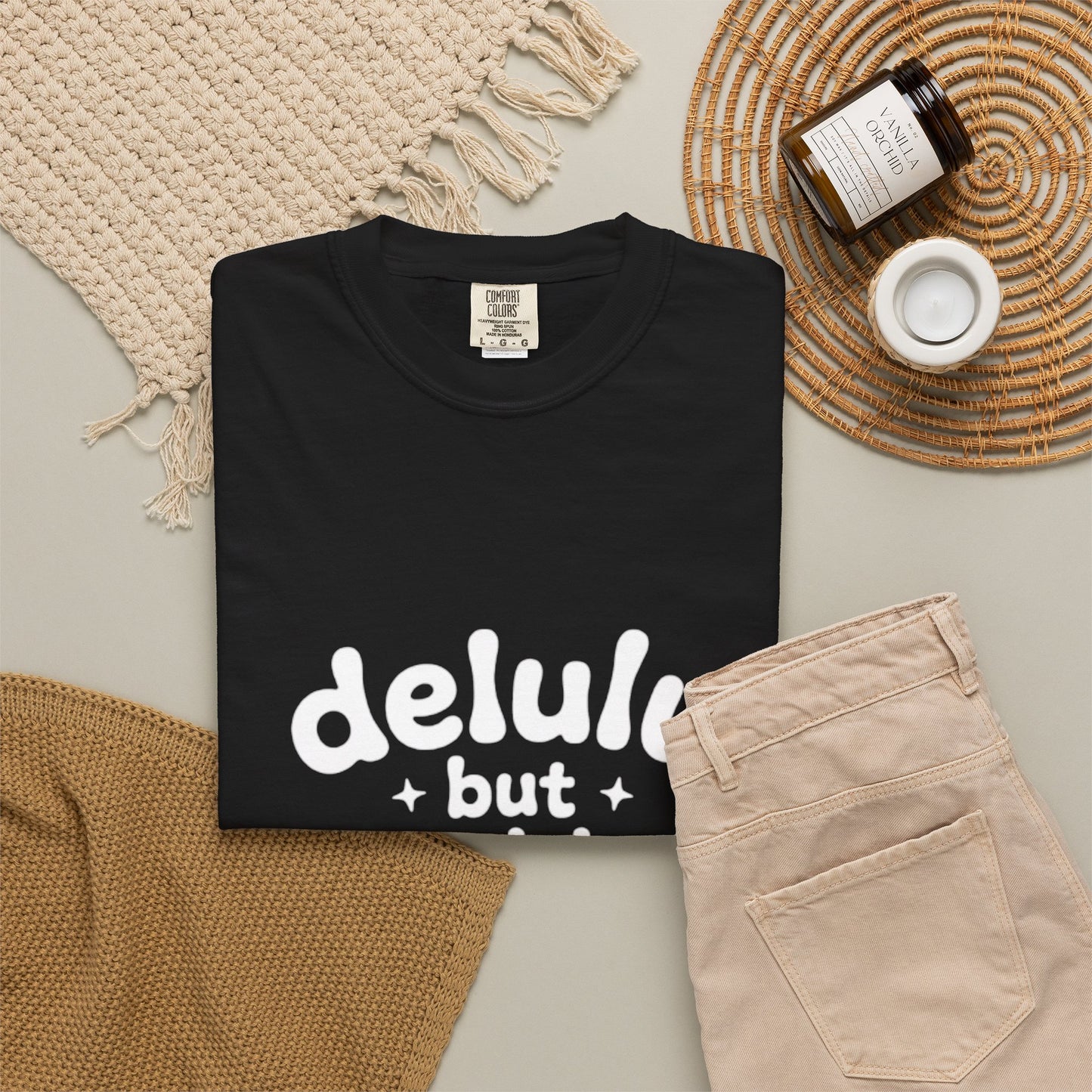 T-Shirt  -Delulu But Surprisingly Stable Graphic