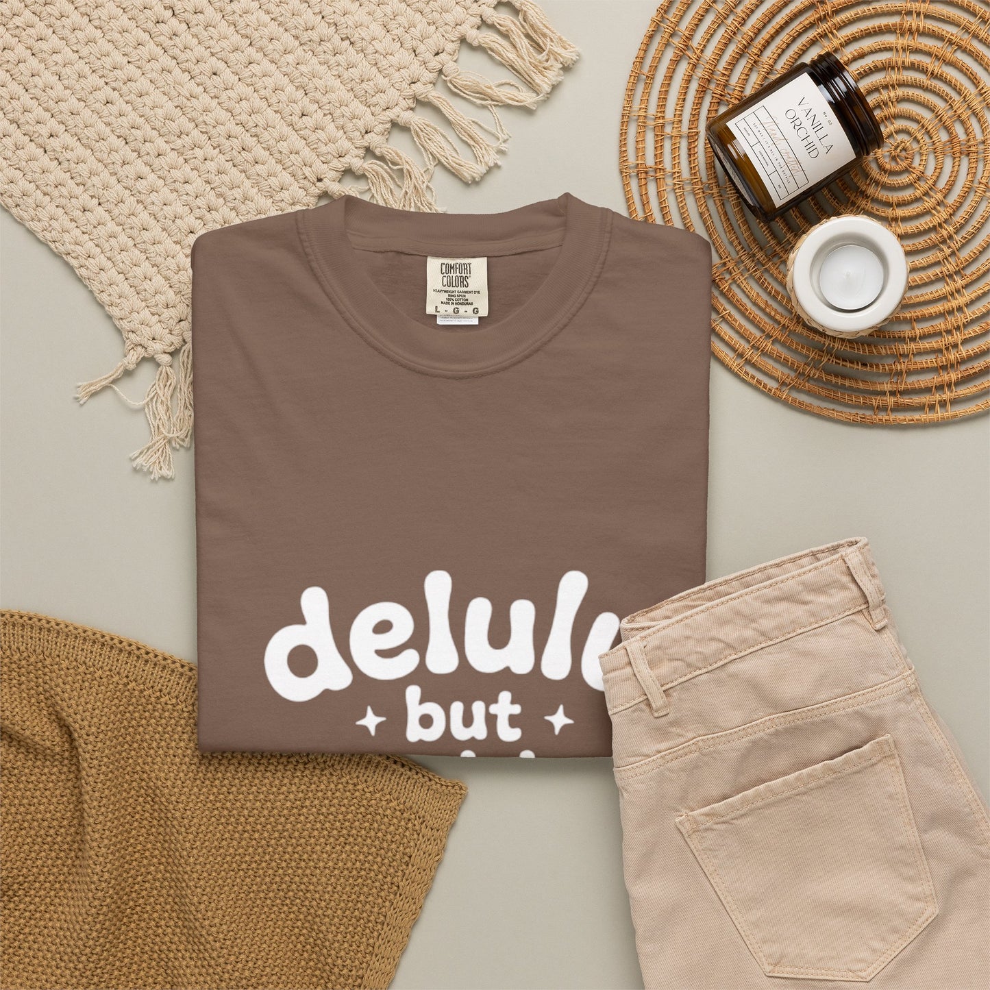 T-Shirt  -Delulu But Surprisingly Stable Graphic