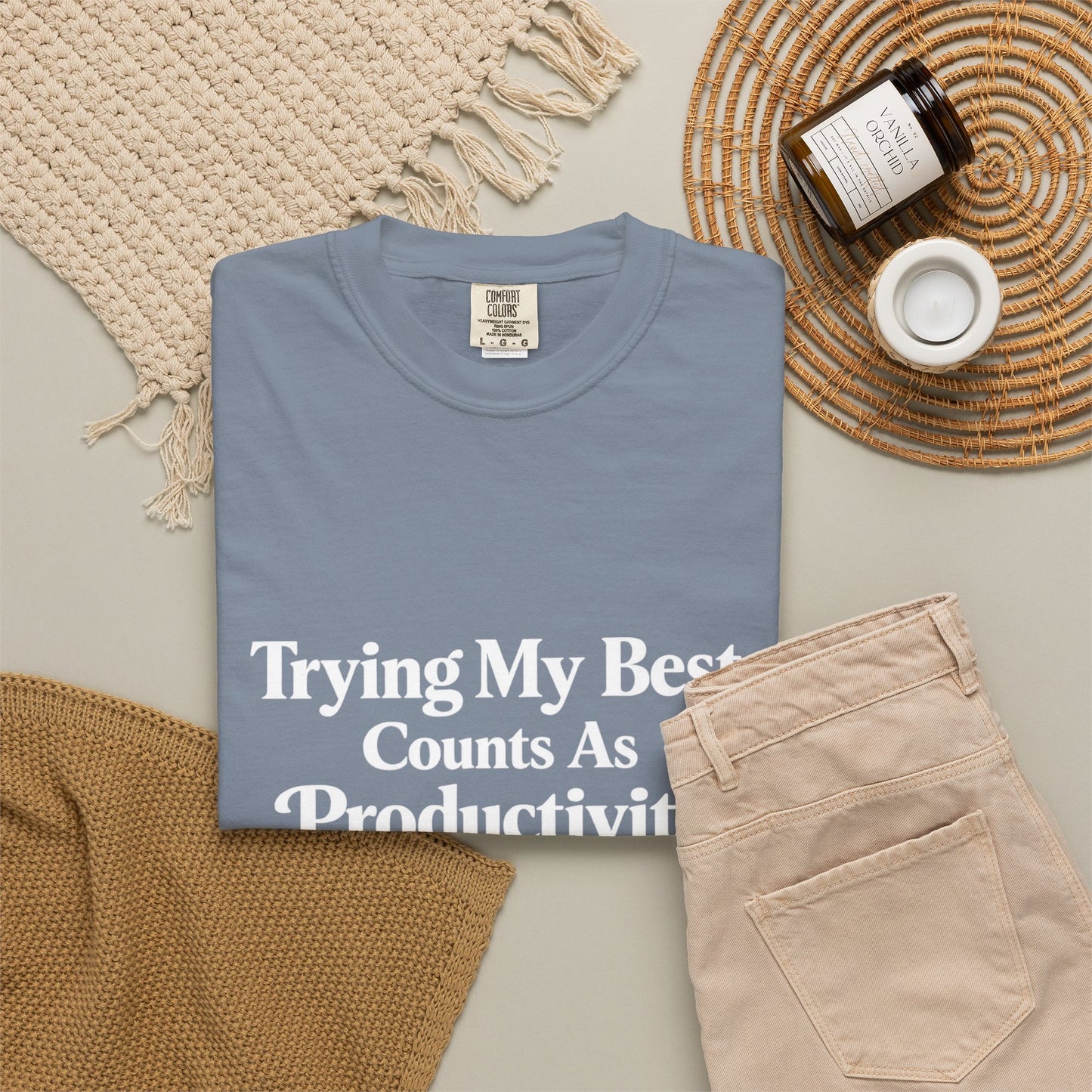 Trying My Best Counts As Productivity T-Shirt
