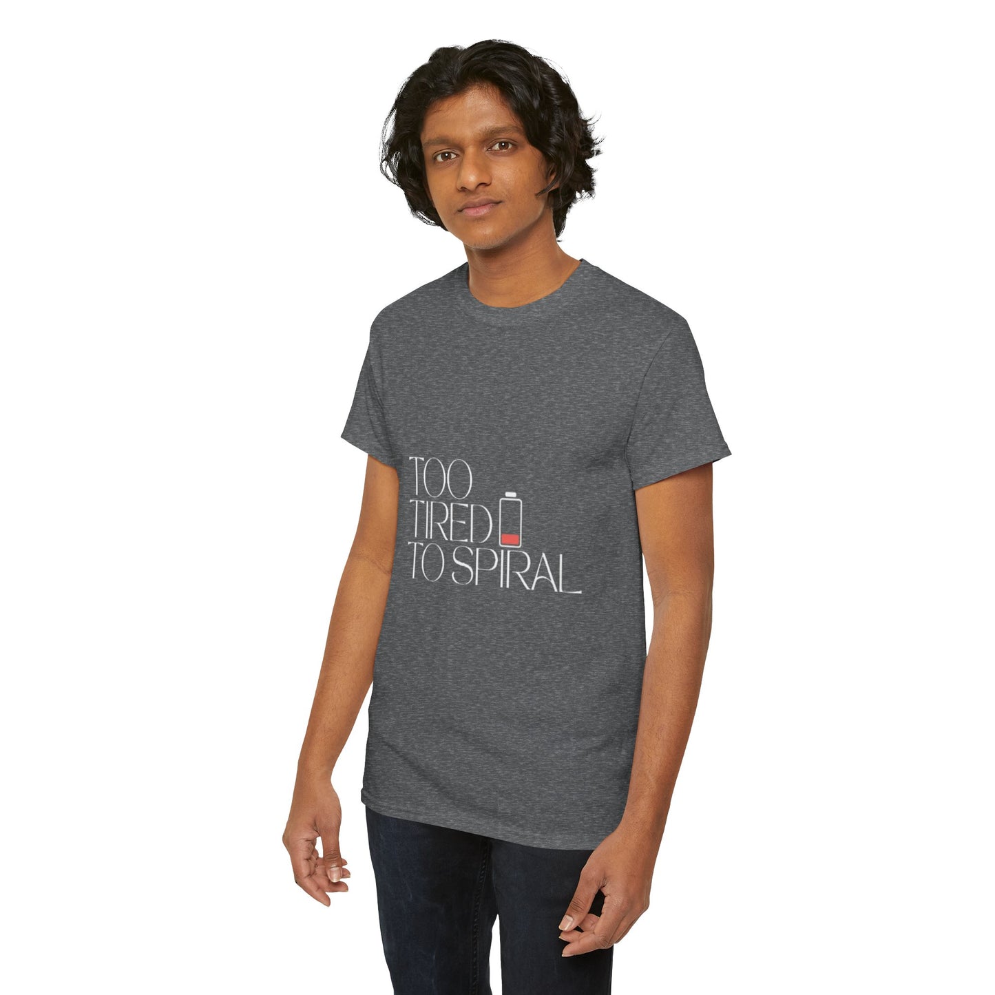 T-Shirt  -Too Tired to Spiral