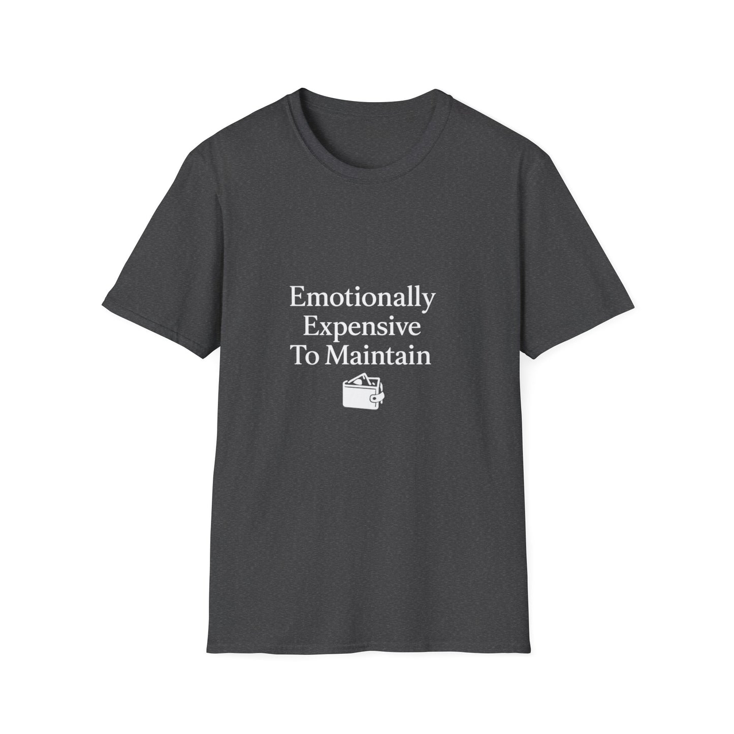 Emotionaly Expensive To Maintain T-shirt, Tee