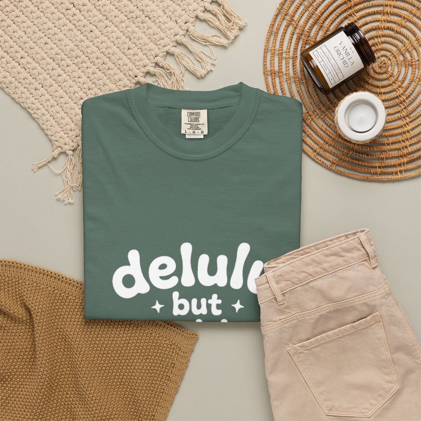 T-Shirt  -Delulu But Surprisingly Stable Graphic