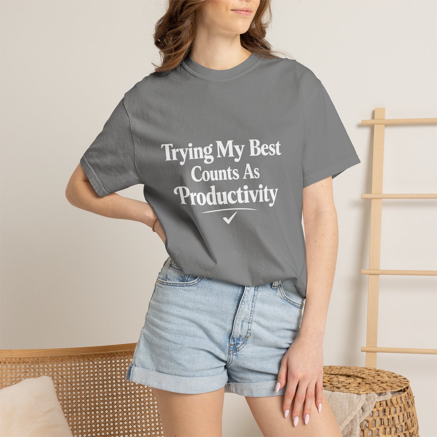 Trying My Best Counts As Productivity T-Shirt