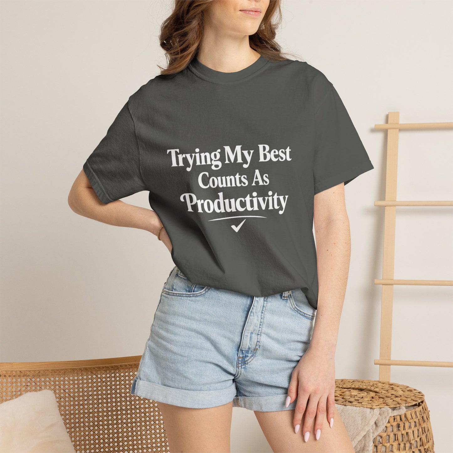 Trying My Best Counts As Productivity T-Shirt