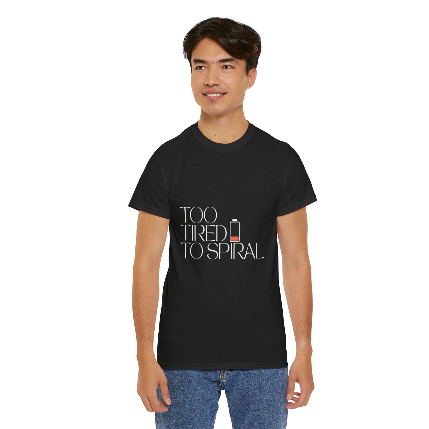 T-Shirt  -Too Tired to Spiral