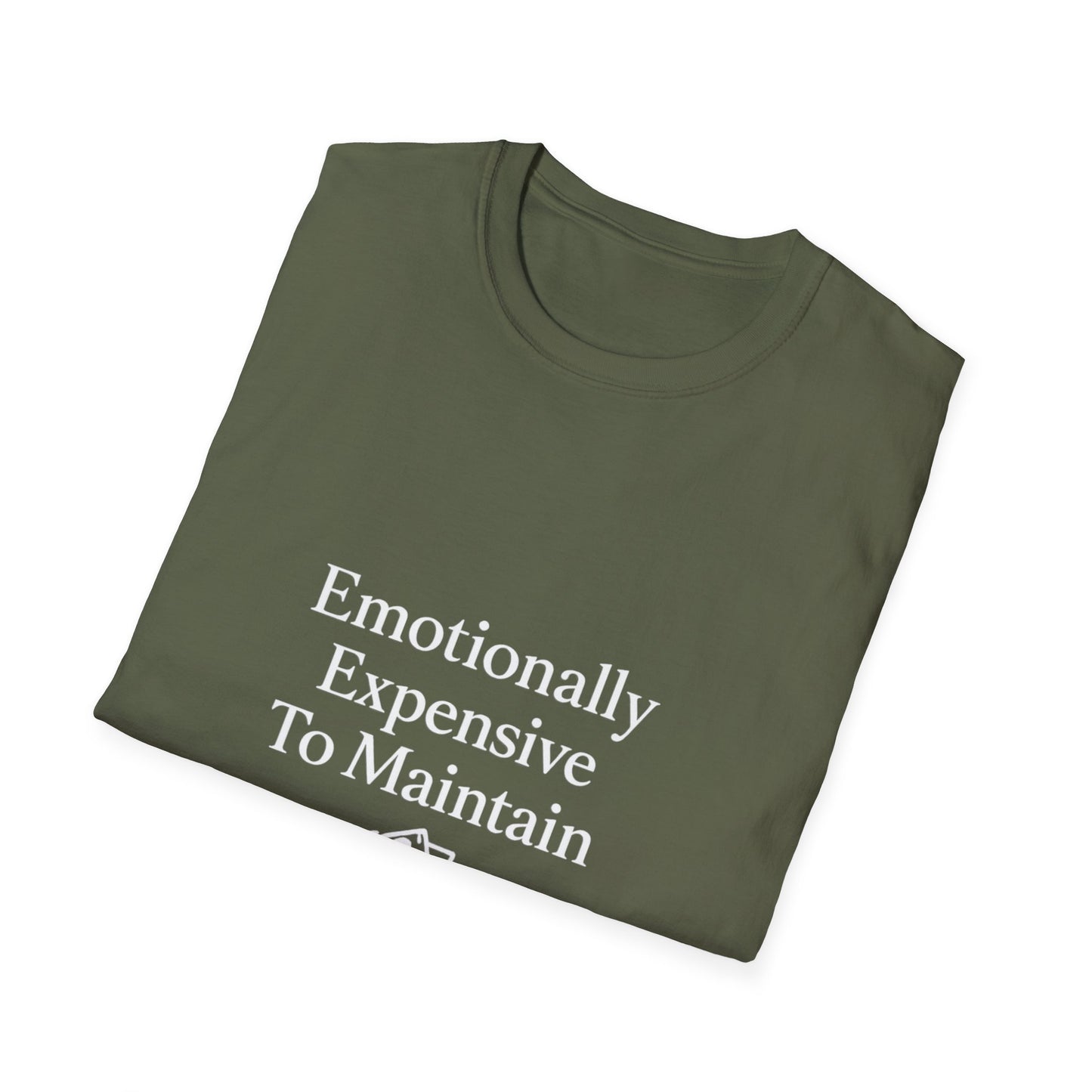 Emotionaly Expensive To Maintain T-shirt, Tee