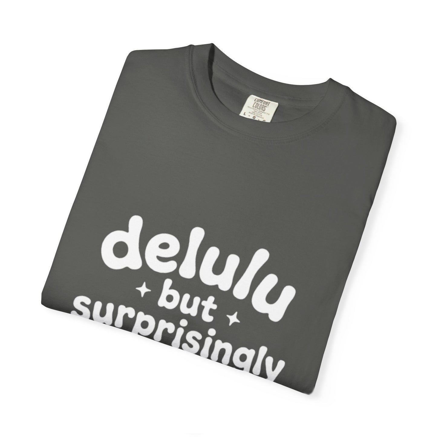 T-Shirt  -Delulu But Surprisingly Stable Graphic