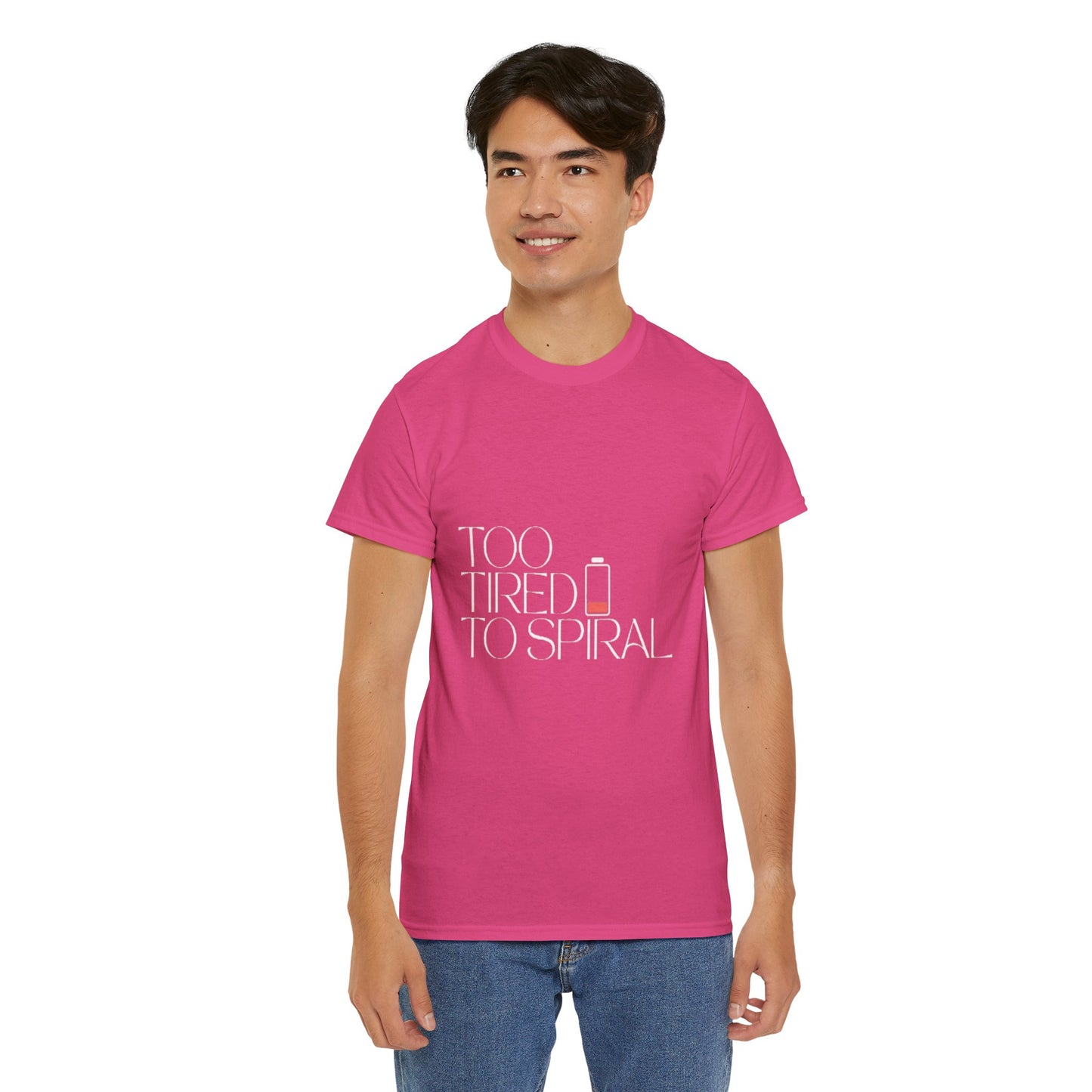 T-Shirt  -Too Tired to Spiral