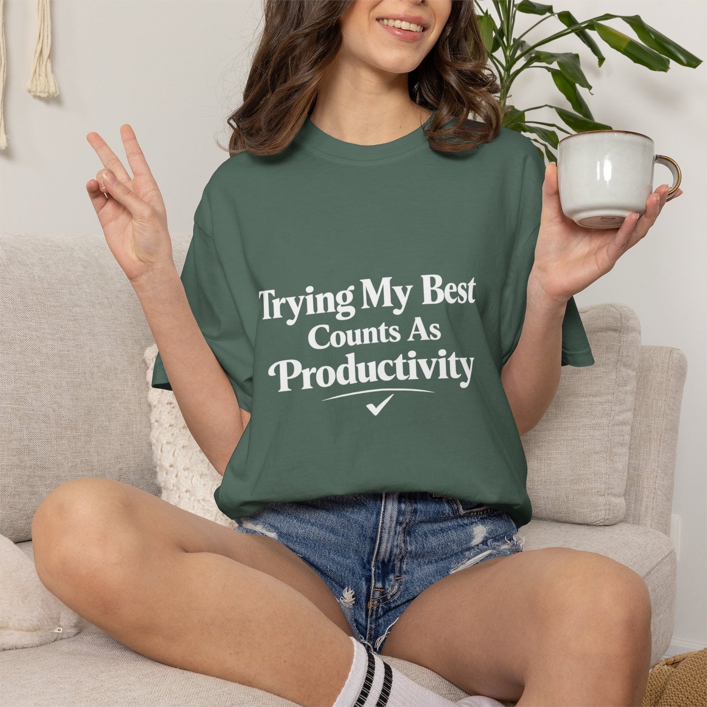 Trying My Best Counts As Productivity T-Shirt