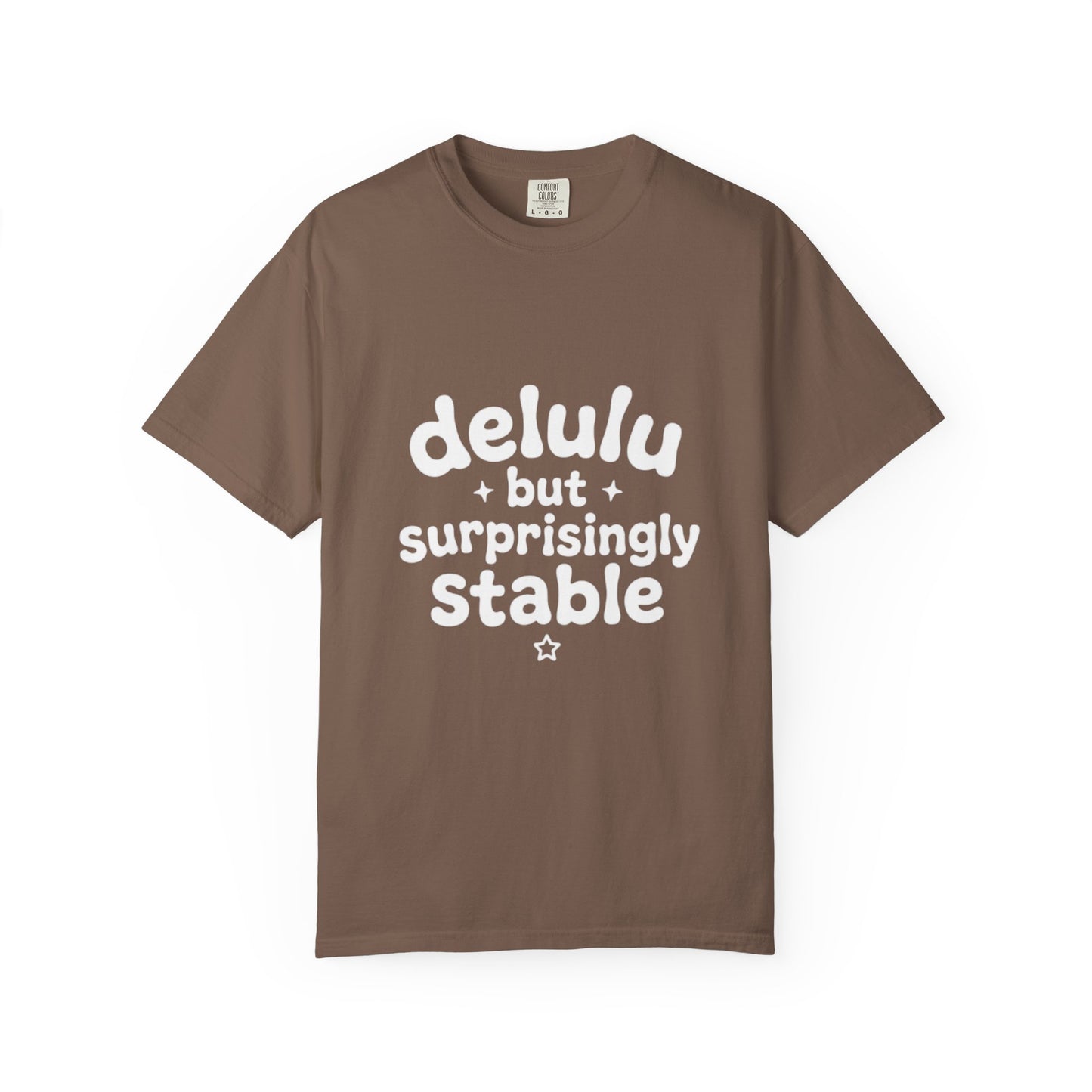 T-Shirt  -Delulu But Surprisingly Stable Graphic