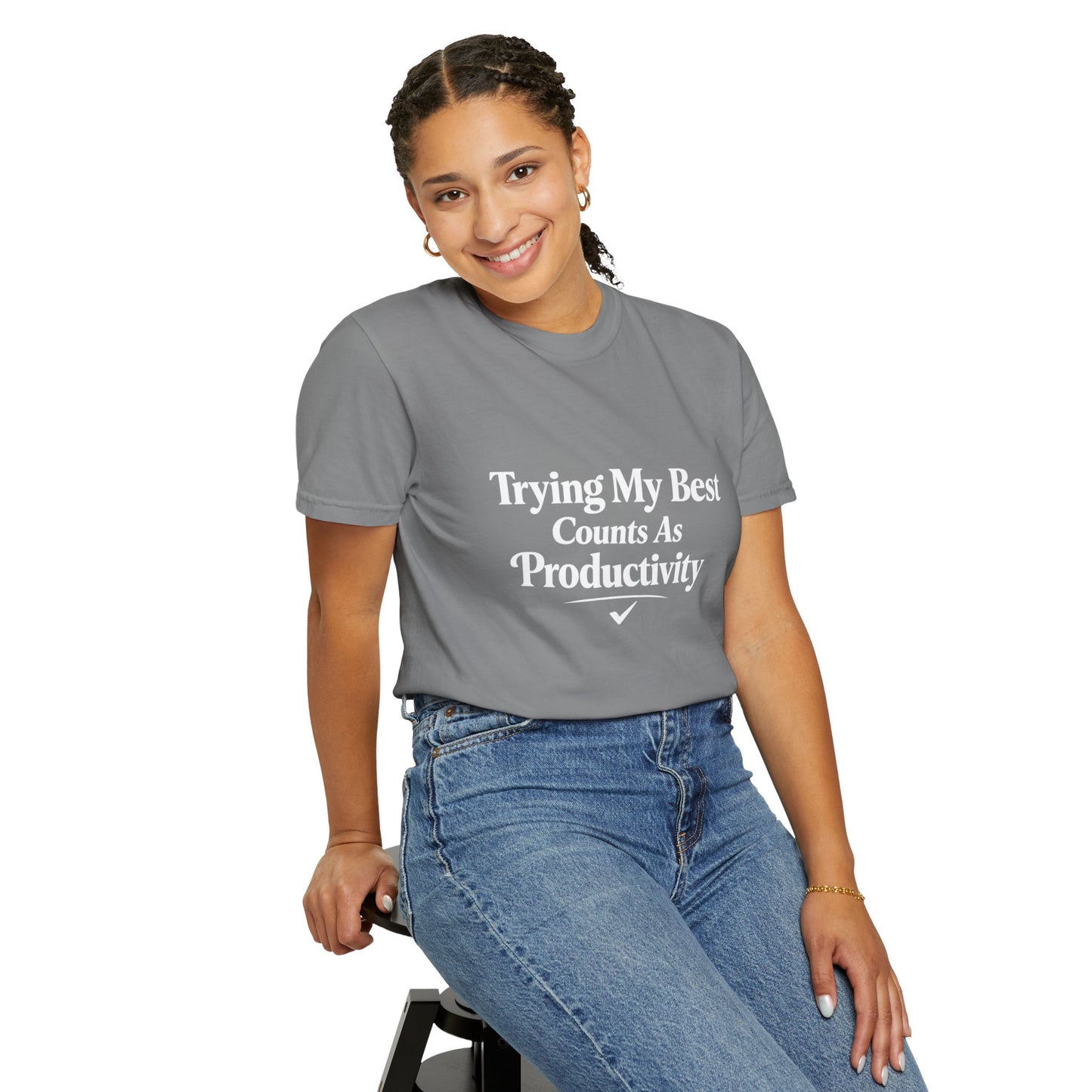Trying My Best Counts As Productivity T-Shirt