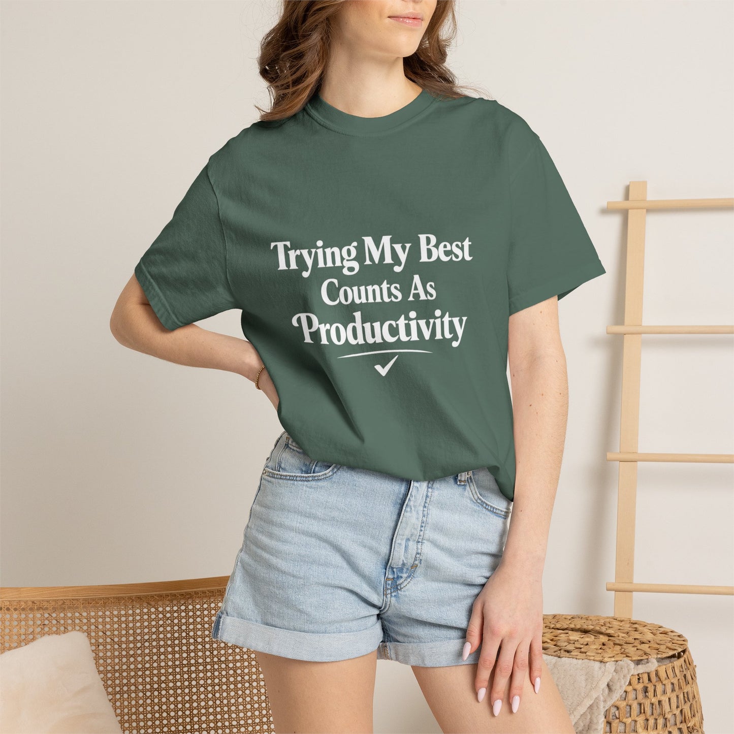 Trying My Best Counts As Productivity T-Shirt