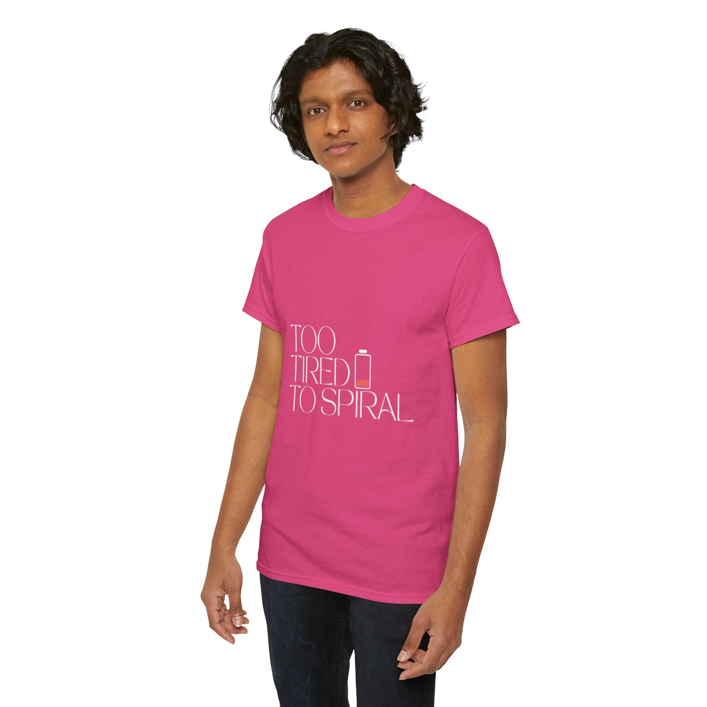 T-Shirt  -Too Tired to Spiral