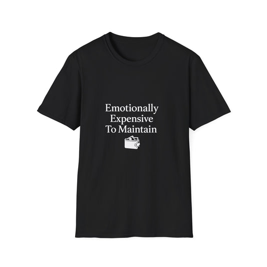 Emotionaly Expensive To Maintain T-shirt, Tee