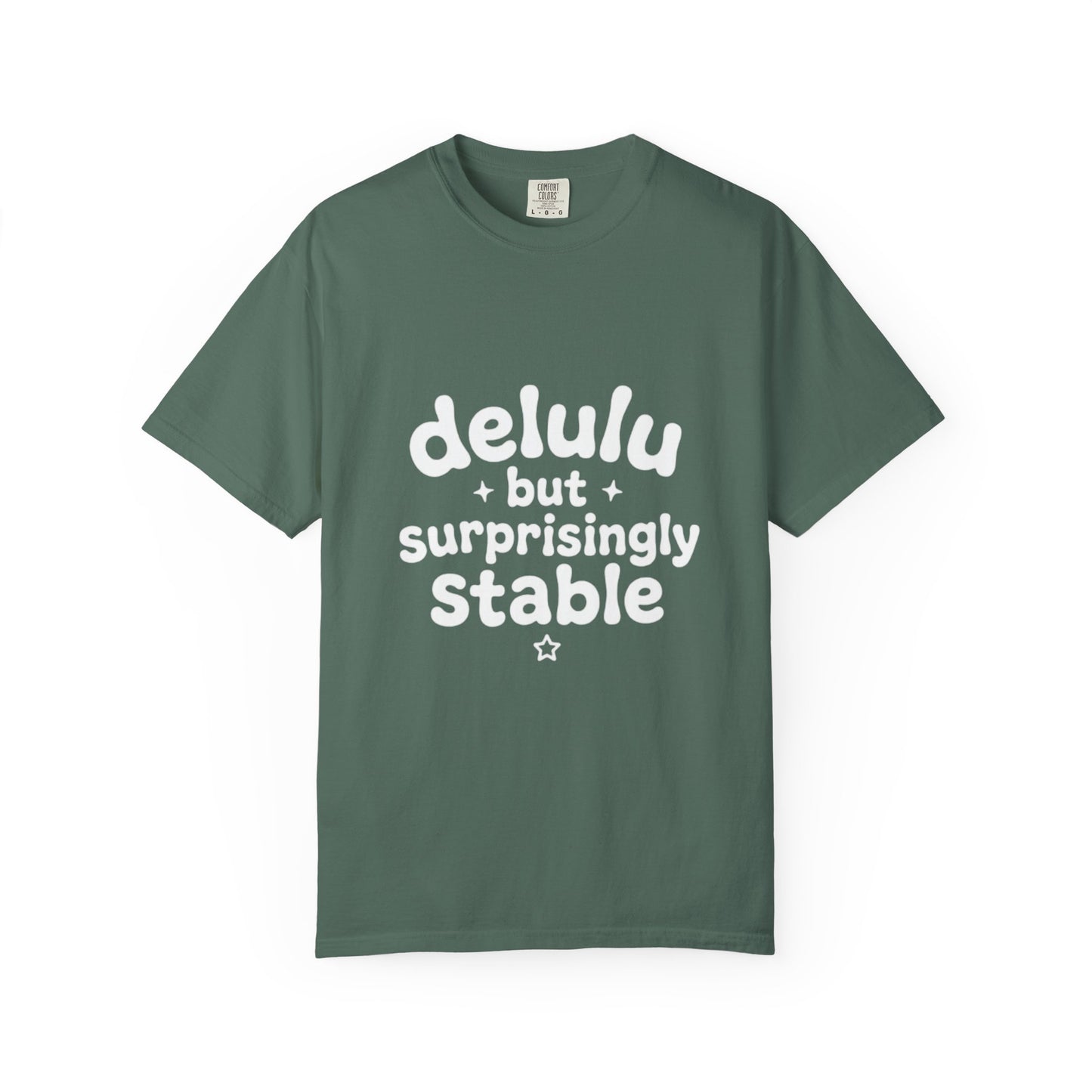 T-Shirt  -Delulu But Surprisingly Stable Graphic
