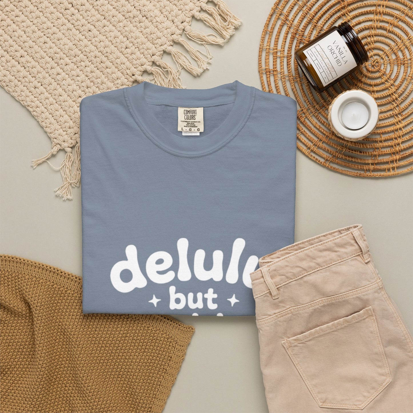 T-Shirt  -Delulu But Surprisingly Stable Graphic