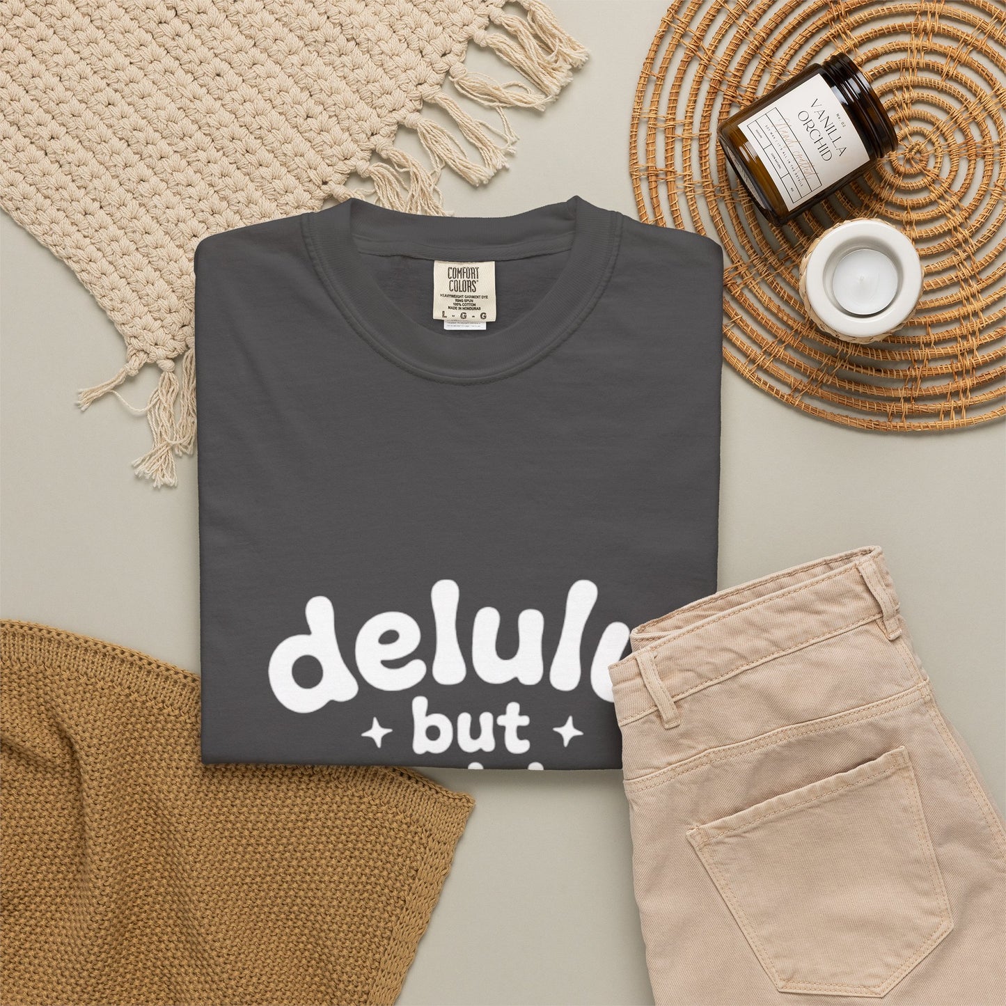 T-Shirt  -Delulu But Surprisingly Stable Graphic