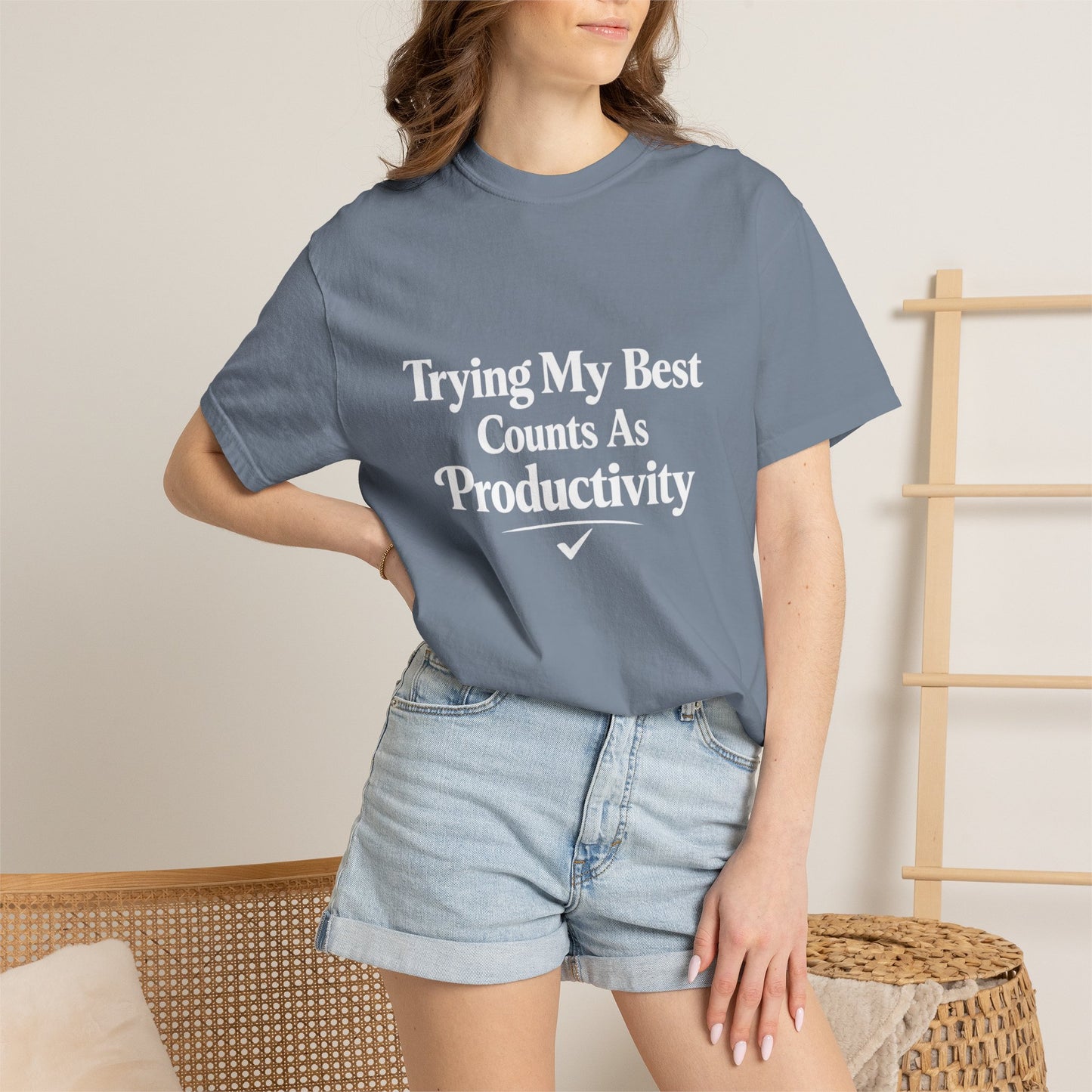 Trying My Best Counts As Productivity T-Shirt